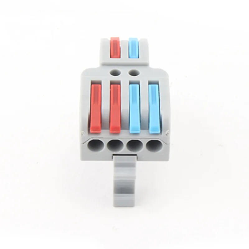 Multi-In Multi-Out Din Rail Type Splejsning Wire Quick Connectors