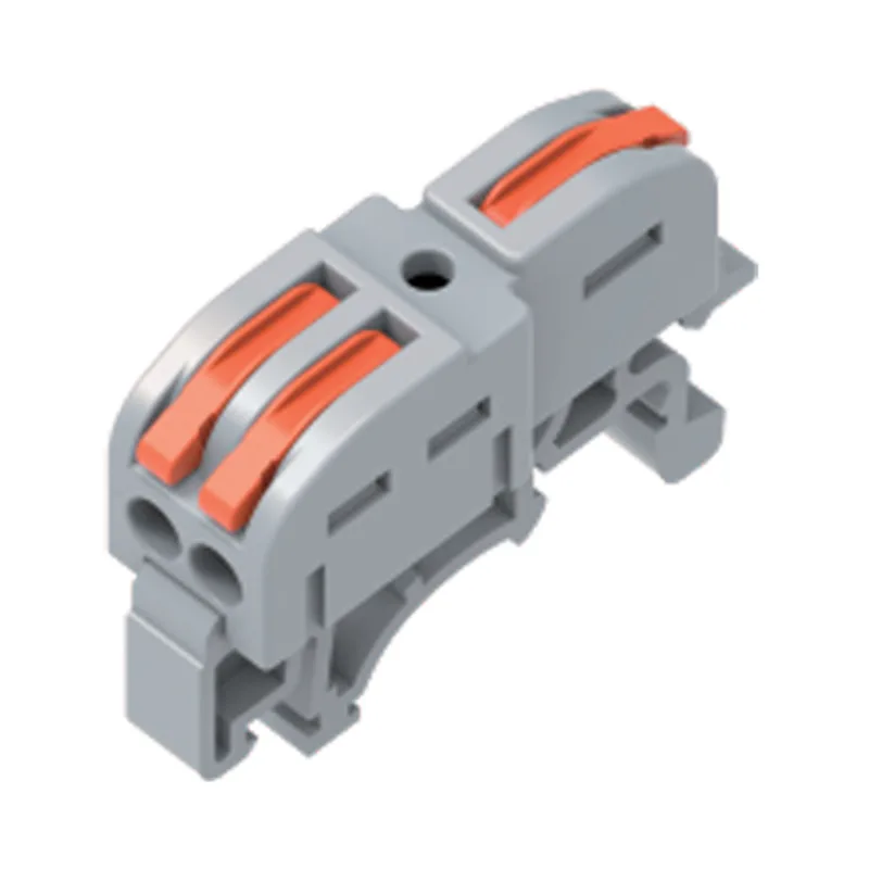 T Type One-In Multi-Out Din Rail Splejsning Wire Hurtigforbindelser